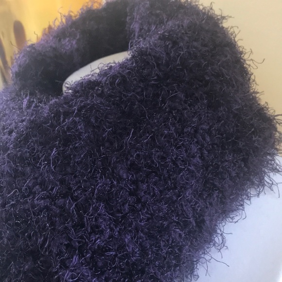 Purple Handmade Scarf ✨NWOT✨ - Picture 6 of 7